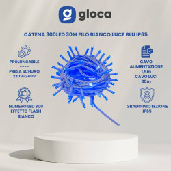 gloca Catena 300LED 30M...