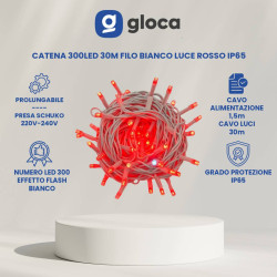 gloca Catena 300LED 30M...