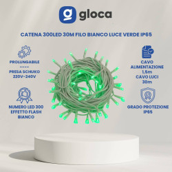 gloca Catena 300LED 30M...