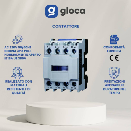gloca Contattore AC 220V...
