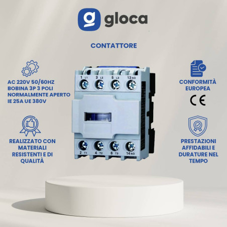 gloca Contattore AC 220V...