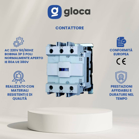 gloca Contattore AC 220V...