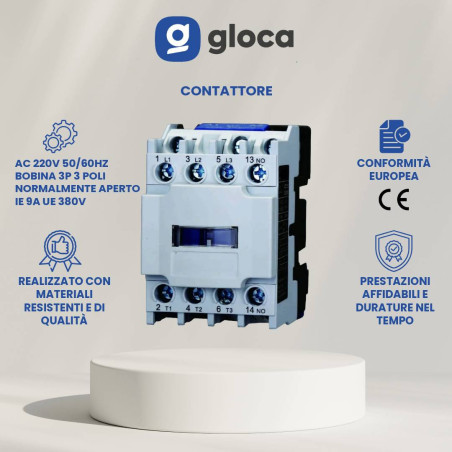 gloca Contattore AC 220V...