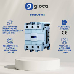 gloca Contattore AC 24V...