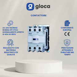 gloca Contattore AC 24V...