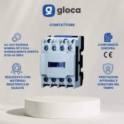 gloca Contattore AC 24V...