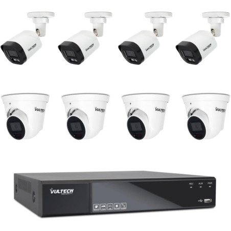 VulTech Security Kit DVR 8...