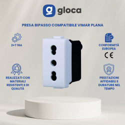 gloca Presa Bipasso 2+T 16A...