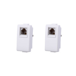 gloca Set 2 Connettori RJ11...