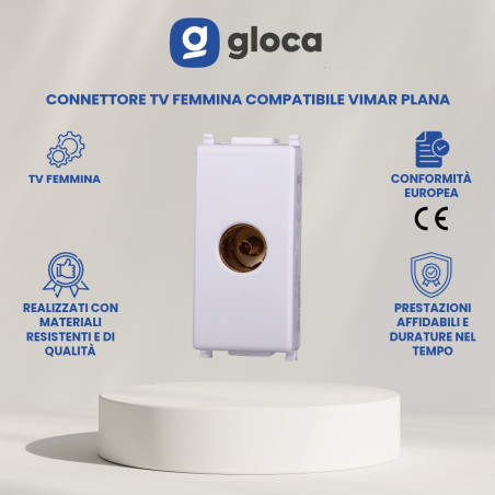 gloca Set 2 Connettori TV...