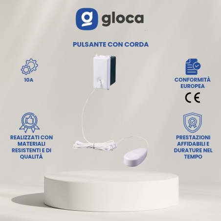 gloca Pulsante Con Corda...