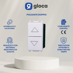 gloca Set 3 Pulsanti Doppi...