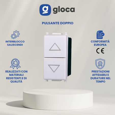 gloca Set 3 Pulsanti Doppi...