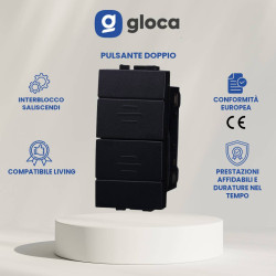 gloca Set 3 Pulsanti Doppi...