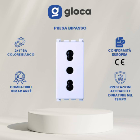 gloca Presa Bipasso 2+T 16A...