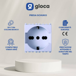 gloca Presa Schuko 2P+T 16A...