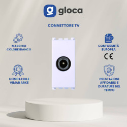 gloca Set 2 Connettori Tv...