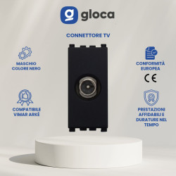 gloca Set 2 Connettori Tv...