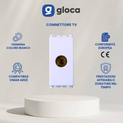 gloca Set 2 Connettori Tv...