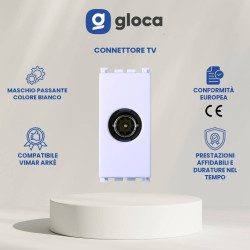 gloca Set 2 Connettori Tv...