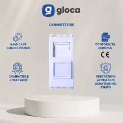 gloca Set 2 Connettori RJ45...