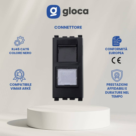gloca Set 2 Connettori RJ45...