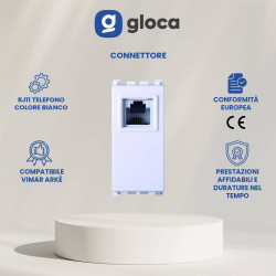 gloca Set 2 Connettori RJ11...