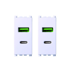gloca Set 2 Prese USB 2 IN...