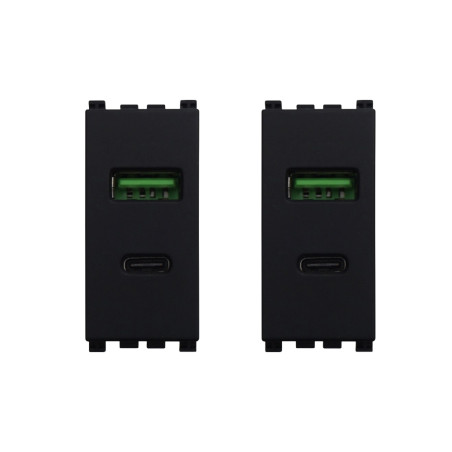 gloca Set 2 Prese USB 2 IN...