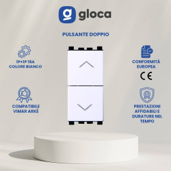 gloca Pulsante Doppio 1P+1P...