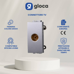 gloca Set 2 Connettori Tv...