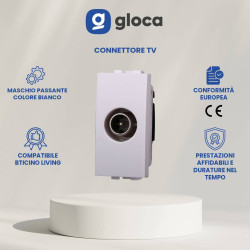 gloca Set 2 Connettori Tv...